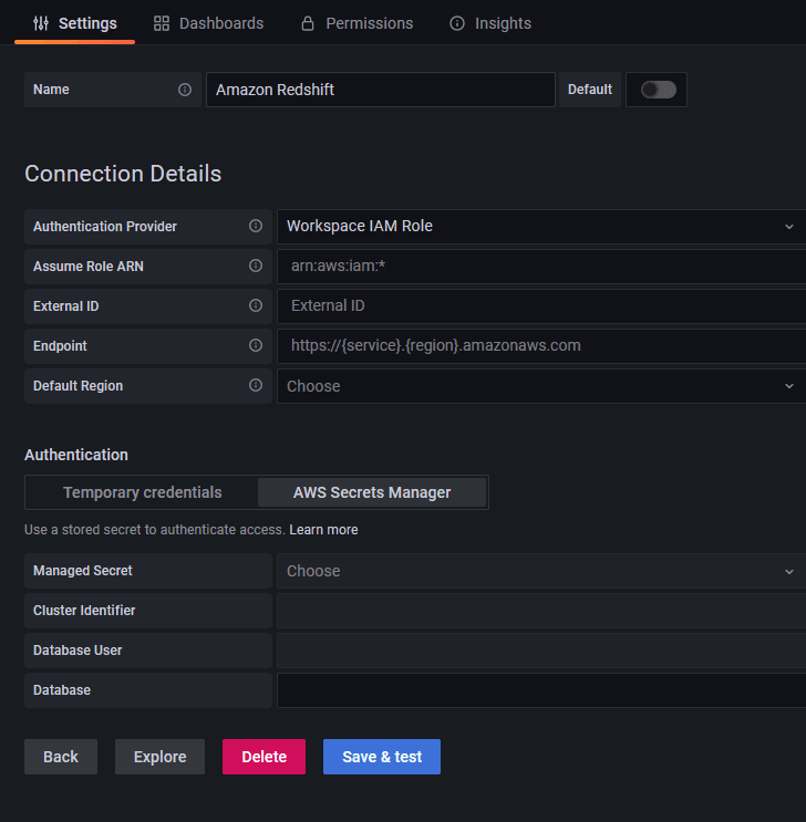 Grafana Redshift Integration: AWS Secrets Manager | Hevo Data